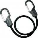 masterlock 12 metre bungee cord carabiner black 40kg capacity