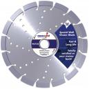 Marcrist WS750 115mm Special Wall Chaser Diamond Cutting Disc for Building Materials and Concrete