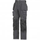 Snickers Mens Rip Stop Floor Layer Trousers Grey Black 30 Waist 30 Leg