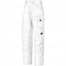Snickers Mens Painters Basic Trousers White 30 Waist 32 Leg