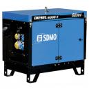 SDMO DIESEL 6000E Electric Start Canopied Diesel Generator 55 Kw 65 Kva with Kohler KD440 Engine