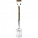 Spear and Jackson Traditional Stainless Steel Border Spade with 712mm Wooden Handle
