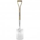 Spear and Jackson Traditional Stainless Steel Digging Spade with 712mm Wooden Handle