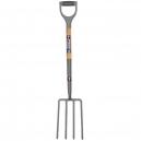Spear and Jackson Neverbend Carbon Digging Fork with 712mm Handle