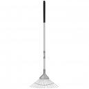 Spear and Jackson Neverbend Carbon Deluxe Flexo Lawn Rake with 1219mm Handle