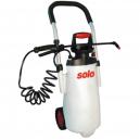 Solo 453 Comfort Pressure Sprayer for Chemicals and Water 135 Litres Holds 11 Litres with Wheels and 400mm Spray Lance