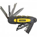 Stanley 14 Piece Multi Tool with Knife Saw File Sockets and Bits