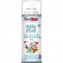 Plastikote Hobby and Craft Sealer Spray Clear Satin 400ml