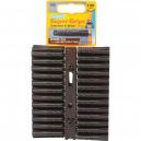 Plasplugs Heavy Duty Super Grips Concrete and Brick Fixings Brown Pack of 100