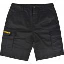 Roughneck Mens Cargo Work Shorts Black 32 Waist