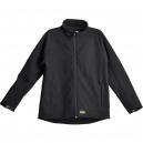 Roughneck Mens Soft Shell Work Jacket Black 2XL