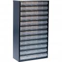 Raaco Metal Cabinet with 60 Organiser Drawers 552 x 306 x 150mm
