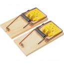 Rentokil Wooden Mouse Traps Pack of 2