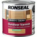 Ronseal Crystal Clear Outdoor Varnish Matt 250ml