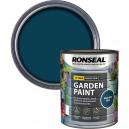 Ronseal General Purpose Garden Paint Midnight Blue 25 Litre