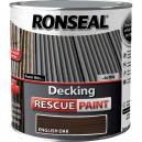 Ronseal Decking Rescue Paint English Oak 25 Litre