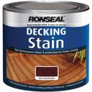 Ronseal Decking Stain Rich Mahogany 25 Litre
