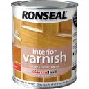 Ronseal Interior Varnish Quick Dry Gloss Antique Pine 750ml