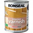 Ronseal Interior Varnish Quick Dry Matt Clear 750ml
