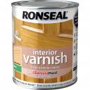 Ronseal Interior Varnish Quick Dry Matt Almond Wood 750ml