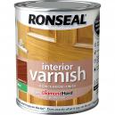 Ronseal Interior Varnish Quick Dry Matt Medium Oak 250ml
