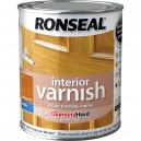 Ronseal Interior Varnish Quick Dry Satin Antique Pine 750ml