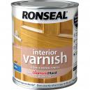 Ronseal Interior Varnish Quick Dry Satin Ash 750ml