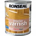 Ronseal Interior Varnish Quick Dry Satin Light Oak 250ml