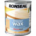 Ronseal Interior Wax Almond Wood 750ml