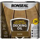 Ronseal Ultimate Protection Decking Stain Dark Oak 5 Litre