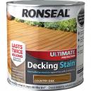 Ronseal Ultimate Protection Decking Stain Country Oak 25 Litre