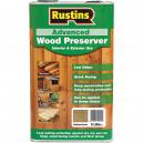 Rustins Advanced Wood Preserver Mid Brown 5 Litre