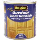 Rustins Exterior Varnish Satin 1 Litre