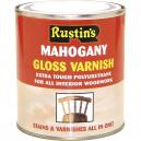 Rustins Polyurethane Varnish and Stain Gloss Antique Pine 500ml