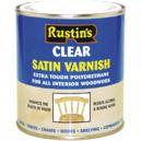 Rustins Polyurethane Varnish Satin Clear 250ml