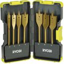 Ryobi 7 Piece Flat Drill Bit Set 10 32mm in Stackable Case