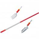 Wolf Garten Multi Change Garden Hand Fork and Trowel Aluminium Handle 1500mm