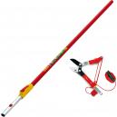 Wolf Garten Multi Change Adjustable Anvil Tree Loppers with 4 Metre Telescopic Handle