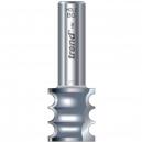Trend MultiReed 3mm Rad x 22mm Dia Tct Router Cutter Range Bead Multi Reed
