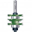 Trend Prof Counter Profile Ogee Set R4mm Tct Router Cutter Range Profile Scribers