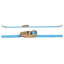 Light Duty Ratchet Strap Claw and Hook 25mm Wide x 6 Metre
