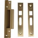 Union Locks Strongbolt 2200 Mortice Sash Lock Rebate Kit 13mm Satin Brass