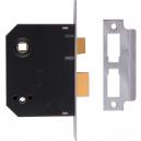 Union Locks 2294 Mortice Bathroom Lock Chrome Finish 63mm 25