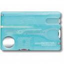 Victorinox Swiss Card Nailcare Translucent Ice Blue 13 Functions