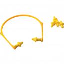 Vitrex Ear Plugs Flexible Headband with 3 Pairs of Disposable Ear Caps