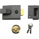 Yale Locks 89 Deadlock Nightlatch Chrome Finish 60mm Backset