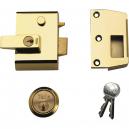 Yale Locks P2 Double Security Nightlatch Chrome Finish 40mm Backset