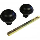 Yale Locks P405 Rimknob Black Finish