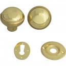 Yale Locks P405 Rimknob Polished Brass Finish