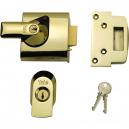 Yale Locks BS1 Nightlatch British Standard Lock 60mm Chrome Finish